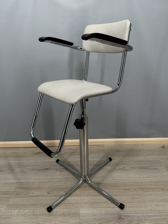 Image 1 of Gispen high chair/barber chair