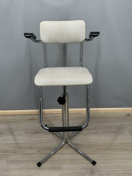 Image 1 of Gispen high chair/barber chair