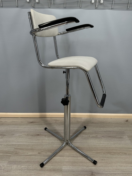 Image 1 of Gispen high chair/barber chair