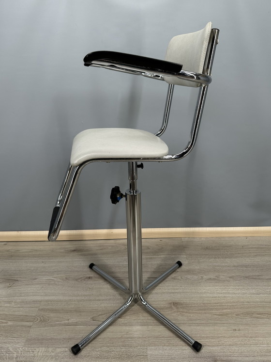 Image 1 of Gispen high chair/barber chair