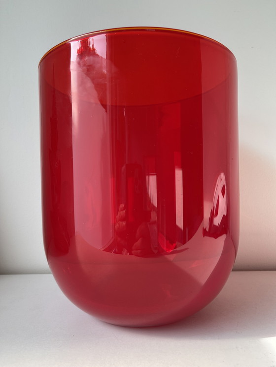 Image 1 of Vase Red