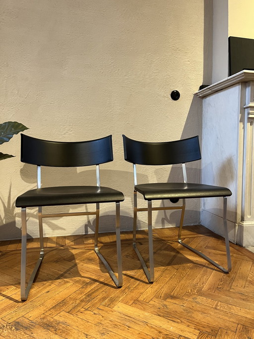 2X Arclinea Olimpia Chair