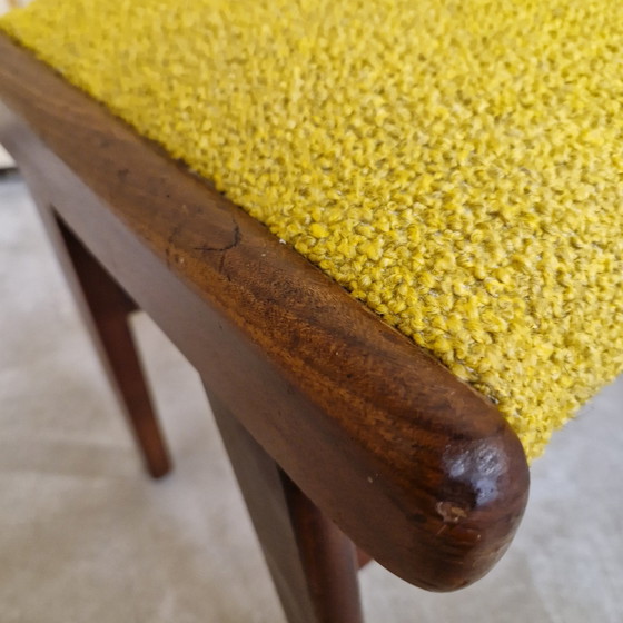 Image 1 of Vintage Footstool Reupholstered