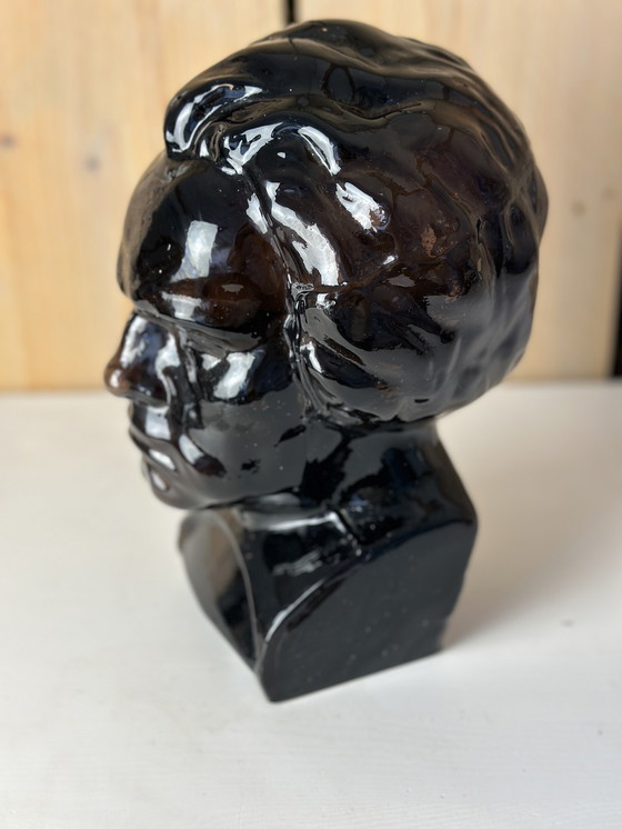 Image 1 of Beethoven bust/head Ingrid Gläser West Germany