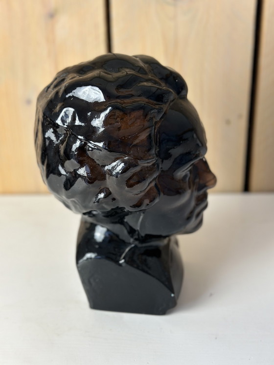 Image 1 of Beethoven bust/head Ingrid Gläser West Germany