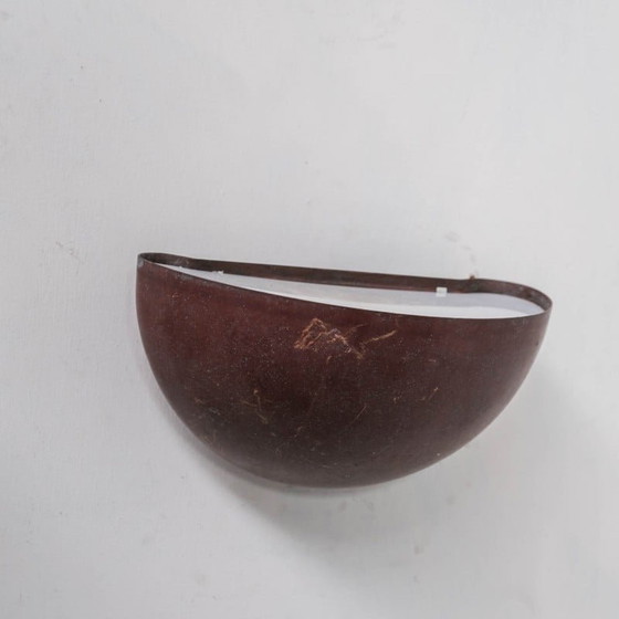 Image 1 of Coppia di lampade da parete vintage in rame patinato, Danimarca