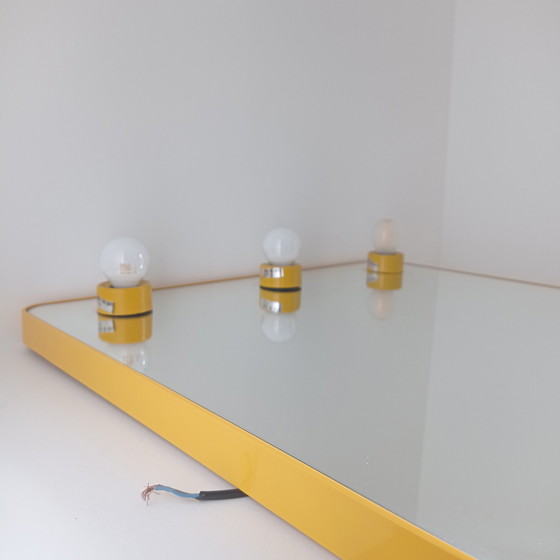 Image 1 of Illuminated Mirror Gedy Yellow