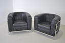 2x poltrona Zanotta 'Onda'