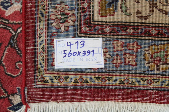 Image 1 of Original Hand-Knotted Persian Carpet Tabriz 40 Raj Fine Xxl Size 560 X 391 Cm Top Condition