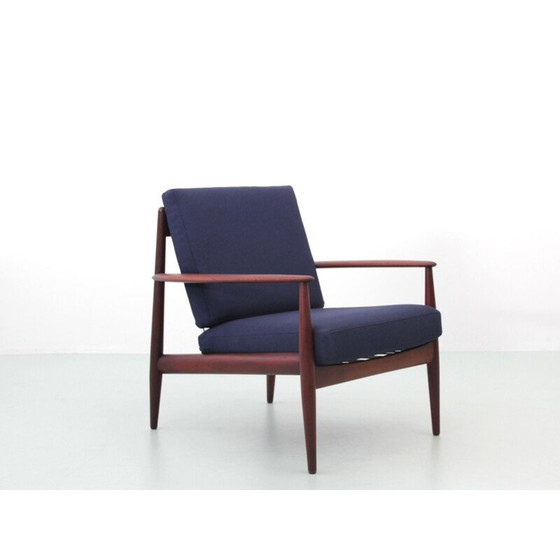 Image 1 of Pair of vintage teak armchairs model 118, Denmark 1955