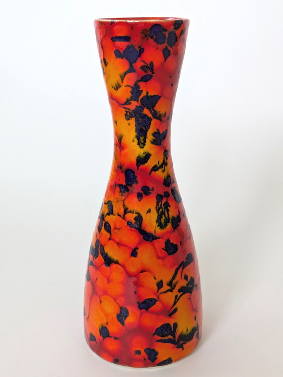 Image 1 of Scheurich Ceramic Vase | Midcentury West German Pottery