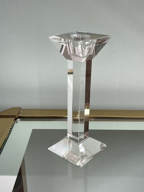 Image 1 of Chandelier moderne en verre