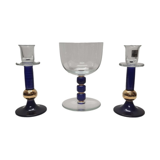 Design Candlesticks And Goblet From Flirt, 1990s