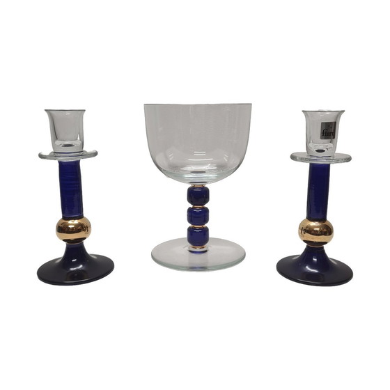 Image 1 of Candelabros y tarro de diseño de Flirt, años 90