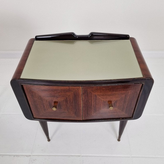 Image 1 of Pair of vintage night stands, Italy 1950s