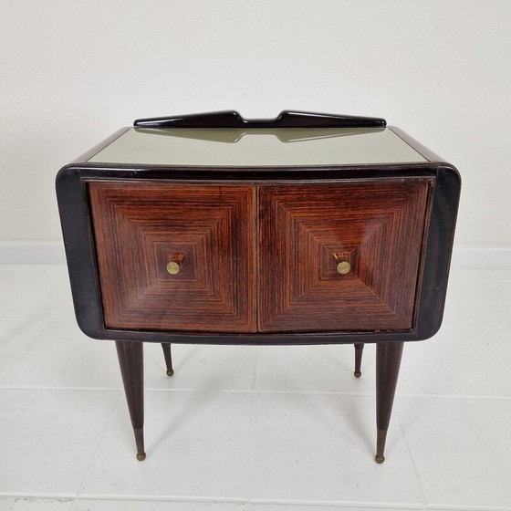 Image 1 of Pair of vintage night stands, Italy 1950s