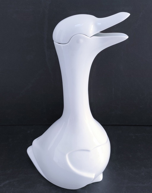 Decanter Oiseau Porcelaine Dlg Sandoz