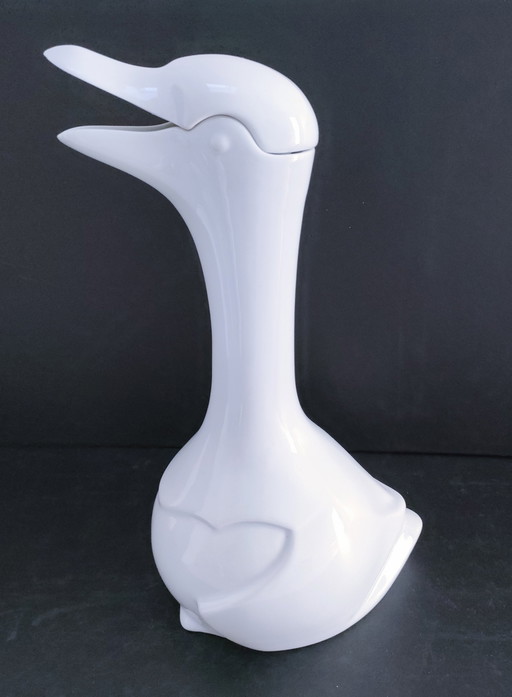 Decanter Oiseau Porcelaine Dlg Sandoz