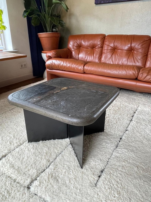 Paul Kingma Brutalist Coffee Table