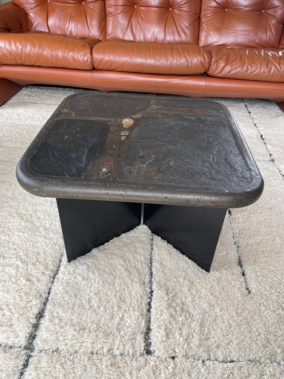 Image 1 of Paul Kingma Brutalist Coffee Table