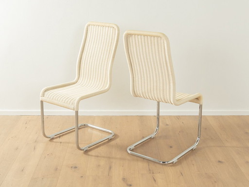 2x Tecta B25 Cantilever Chairs