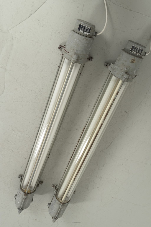 Paul Morse Industrie leuchten fluorescent tube