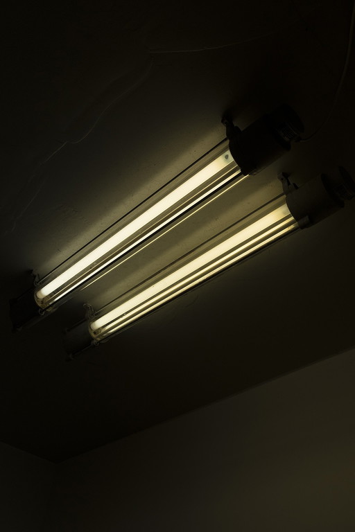 Paul Morse Industrie leuchten fluorescent tube