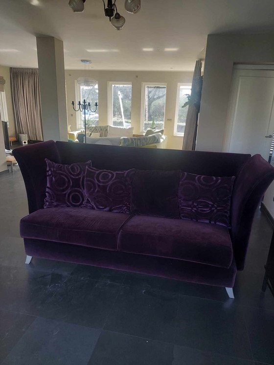 Image 1 of Jan des Bouvrie for Gelderland sofa purple