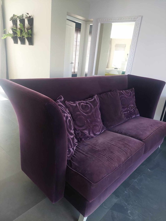 Image 1 of Jan des Bouvrie pour Gelderland sofa purple