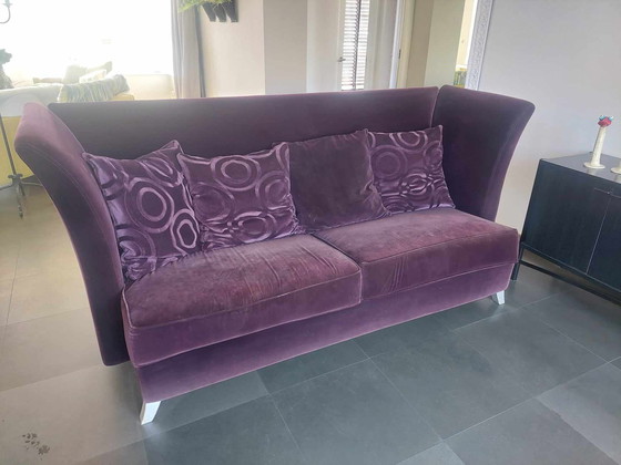 Image 1 of Jan des Bouvrie pour Gelderland sofa purple