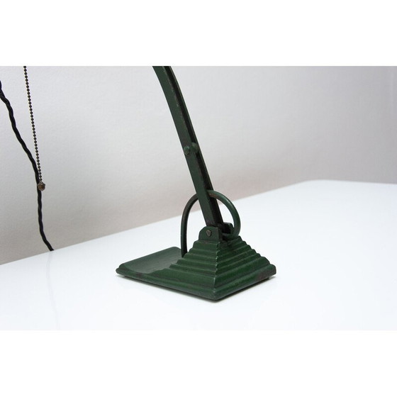 Image 1 of Vintage Bauhaus desk lamp in chrome and metal, 1930