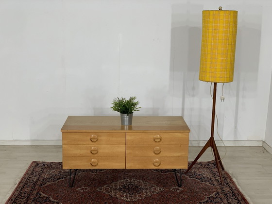 Image 1 of 60s hellerau chest of drawers vanity lowboard sideboard vintage