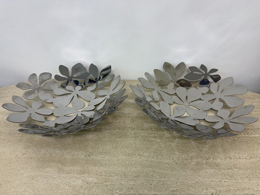 Set Of 2 Ikea Fruit Bowls Flowers