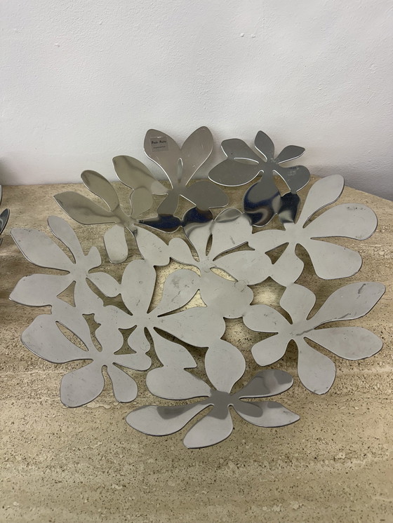 Image 1 of Set Of 2 Ikea Fruit Bowls Flowers