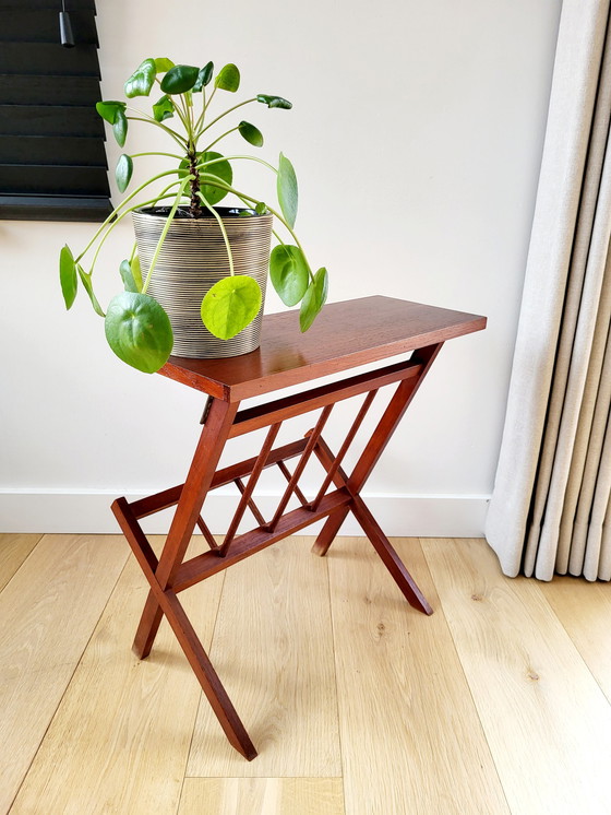 Image 1 of Portariviste o giornali in legno d'epoca