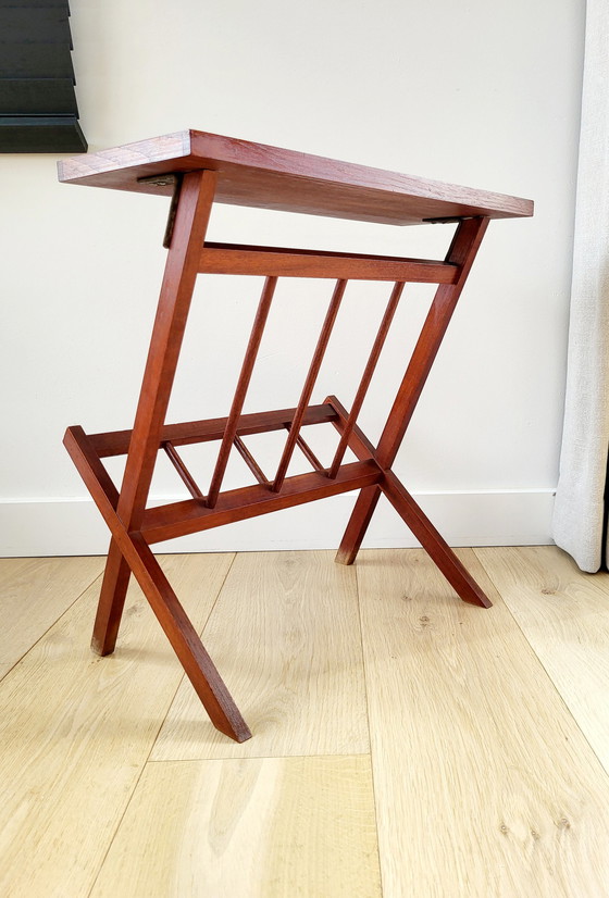 Image 1 of Portariviste o giornali in legno d'epoca