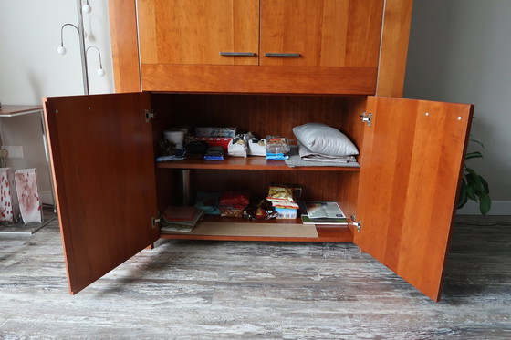 Image 1 of Design cherry wood cabinet
