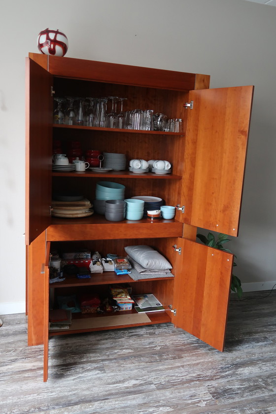 Image 1 of Design cherry wood cabinet