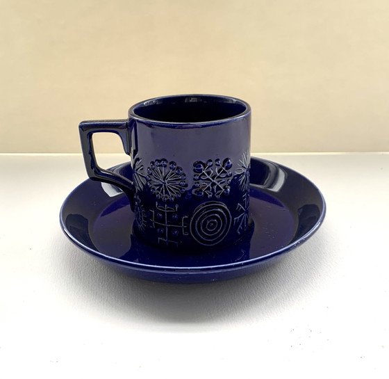 Image 1 of Tasses Portmeirion avec soucoupe 12 pièces