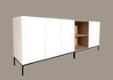 Buffet E-Design avec élévateur TV