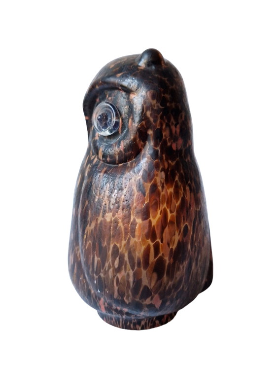 Image 1 of Kosta Boda - Owl by Bertil Vallien