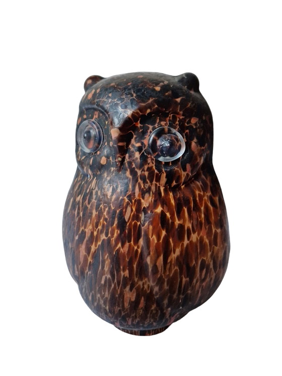 Image 1 of Kosta Boda - Owl by Bertil Vallien