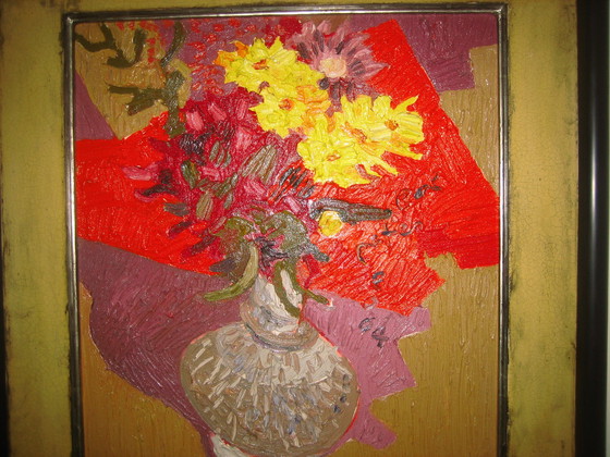 Image 1 of Peter Bol, French flower still life
