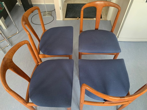 4x Johannes Andersen Juliane chair