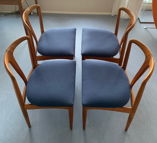 4x Johannes Andersen Juliane chair