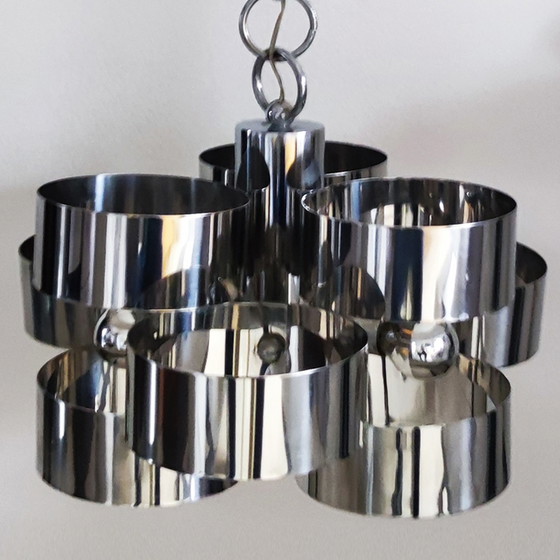 Image 1 of Vintage Pendant Lamp by Max Sauze for Sciolari. 