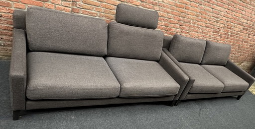 2x Rolf Benz sofas