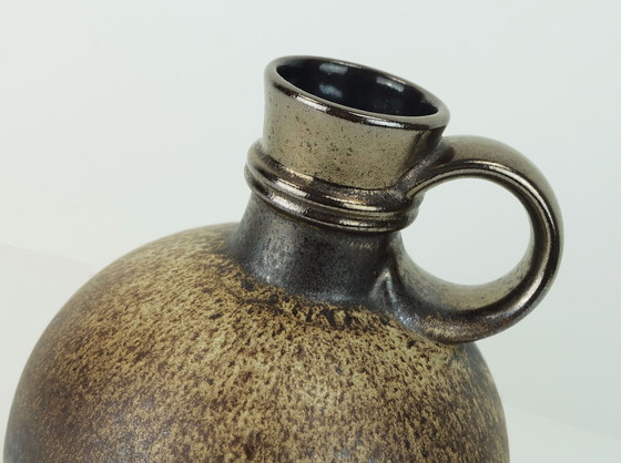 Image 1 of 1970s VASE steuler-keramik model 308/20 metallic glaze