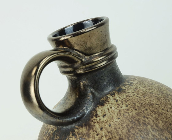 Image 1 of 1970s VASE steuler-keramik model 308/20 metallic glaze