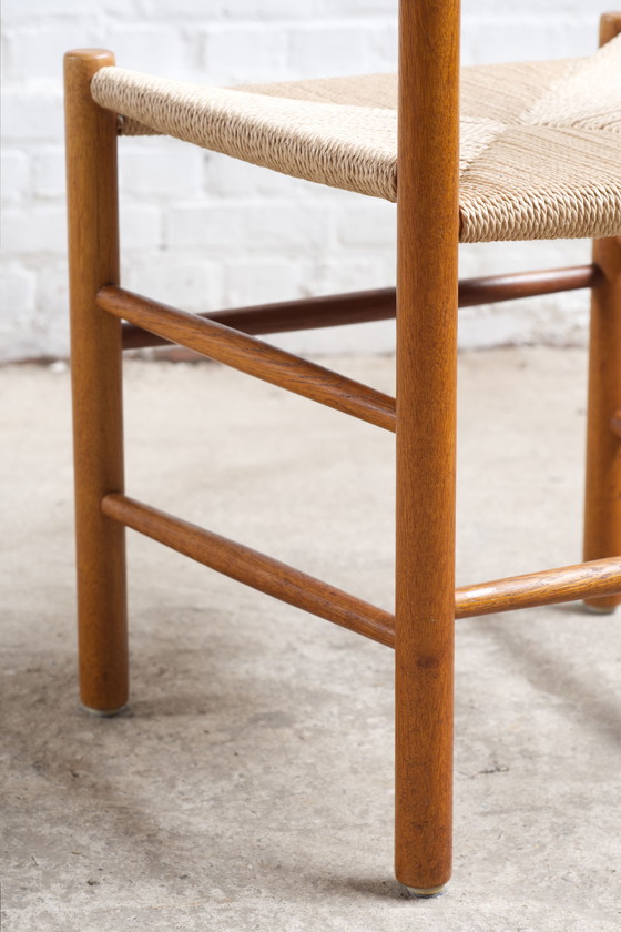 Image 1 of 4x Børge Mogensen J39 dining chairs